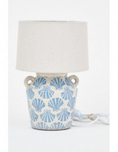 Lámpara de resina con diseño coral  2