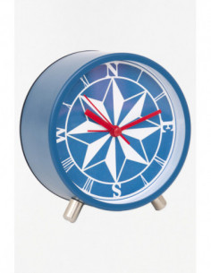 Reloj de metal azulino  2