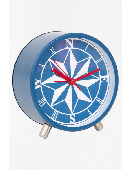  Reloj marítimo de metal 
