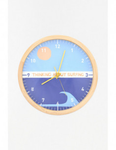 Reloj marino de madera 