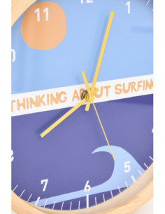 Reloj marino de madera  2