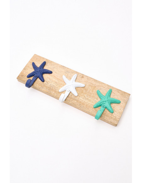  Perchero navy con estrellas de mar 