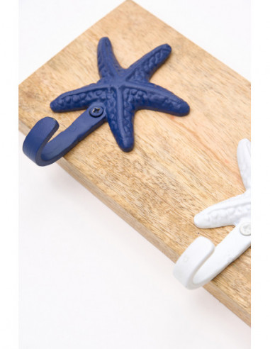  Perchero estrella de mar azul 