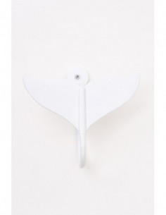 Perchero de metal cola de ballena  2