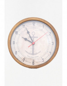 Reloj blanco para muebles 