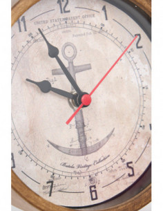 Reloj blanco para muebles  2