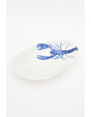  Plato decorativo navy 
