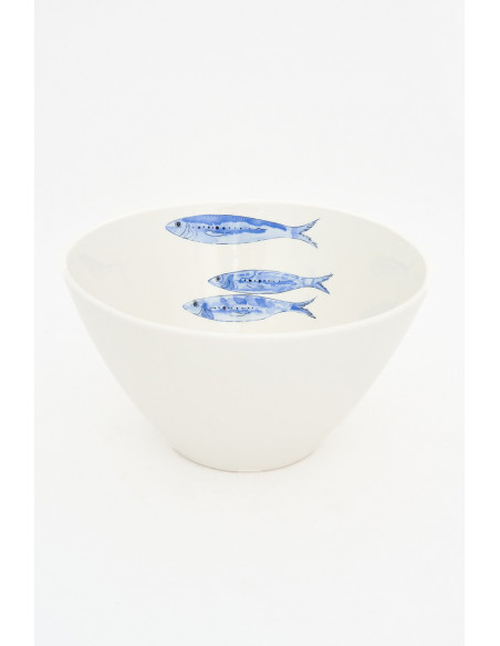 Plato ovalado de peces 
