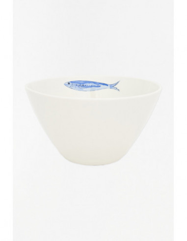  Plato blanco de cerámica 