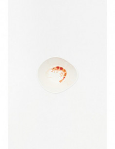 Bol blanco de cerámica 