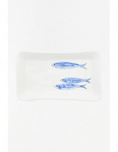 Bandeja de peces marino 
