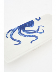 Bandeja cerámica diseño pulpo  2