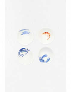 Platos de animales marinos 