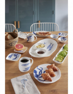 Mug blanco de pulpo  2