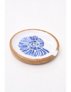 Reposa cuchara de madera esmaltada  2