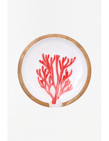  Reposa cuchara coral rojo 