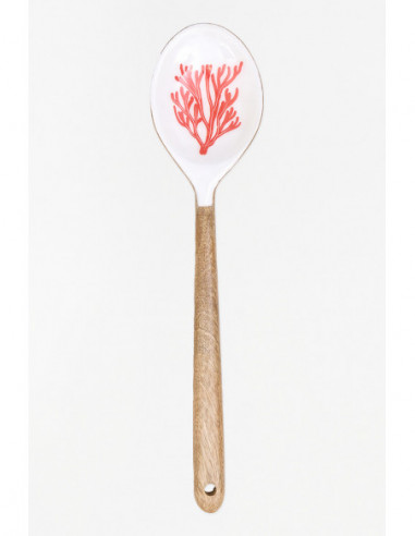  Cuchara coral rojo 