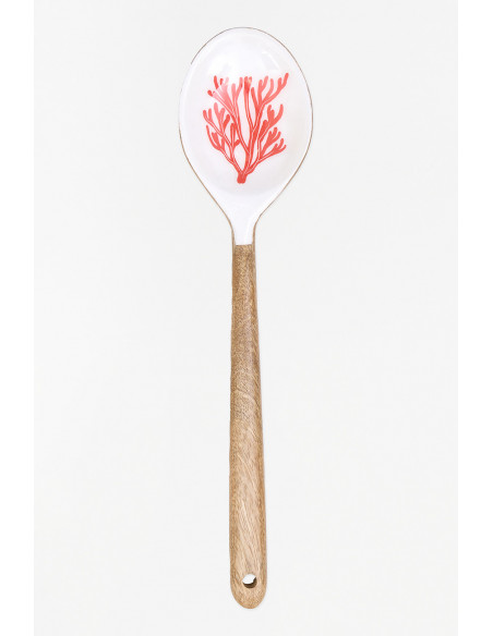  Cuchara coral rojo 