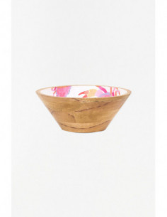 Bol de madera esmaltada  2