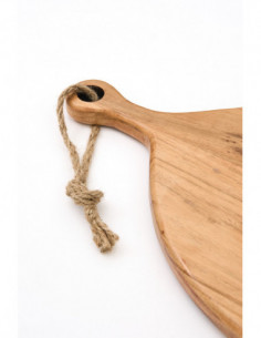 Tabla de pez redondo de madera  2