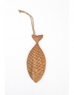 Tabla marina de pez marrón  2