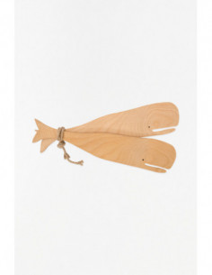 Set cubiertos de madera 