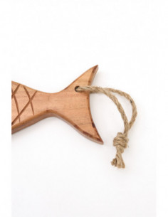 Tabla de pez de madera  2