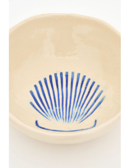  Bol de caracola azul 