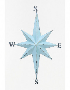 Rosa de los vientos celeste 