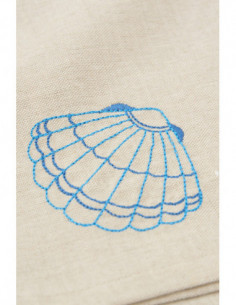 Set de 4 servilletas marinas  2