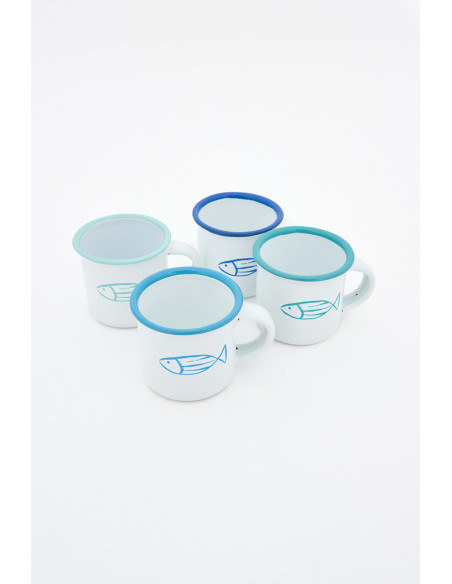  Tazas náuticas de metal 