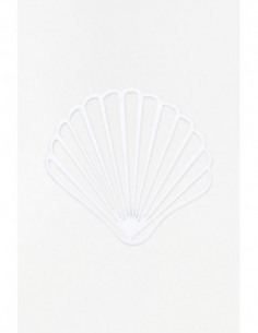 Salvamantel blanco de aluminio 