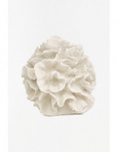 Coral blanco de resina 