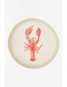 Plato redondo de langosta 
