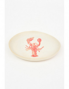 Plato redondo de langosta  2