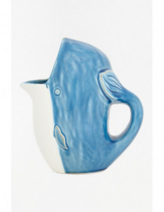 Jarra porcelana de ballena 