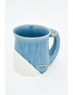 Mug ballena porcelana  2
