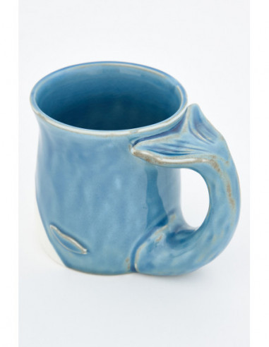  Mug de cola de ballena 