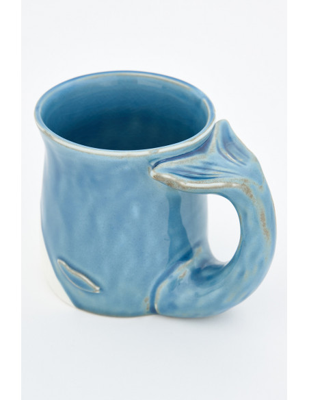  Mug de cola de ballena 