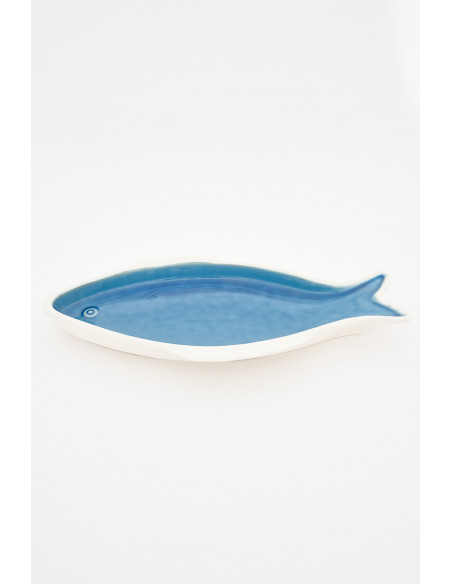  Plato pez de porcelana 