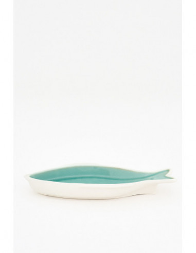  Plato plano de pez 