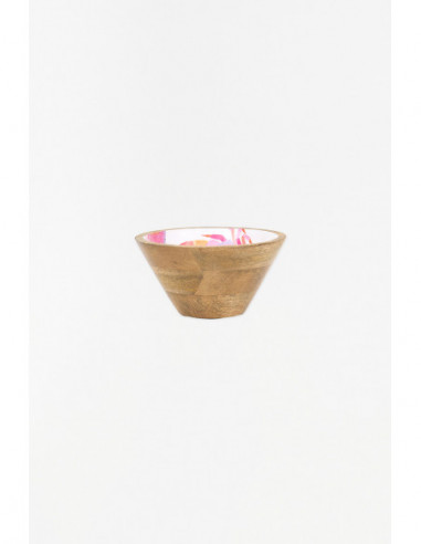  Bol de madera esmaltada 