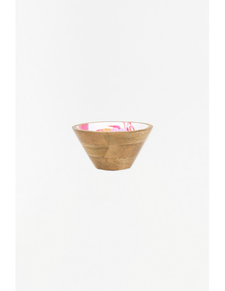  Bol de madera esmaltada 