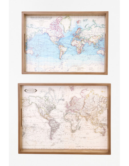  Bandejas mapas rectangulares 