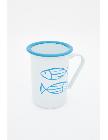  Mug largo celeste 