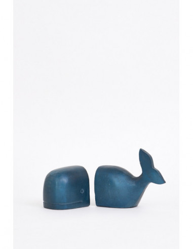  Sujeta libros navy ballena 