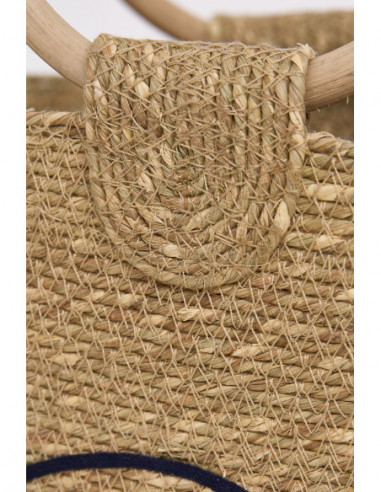  Bolso yute marrón 