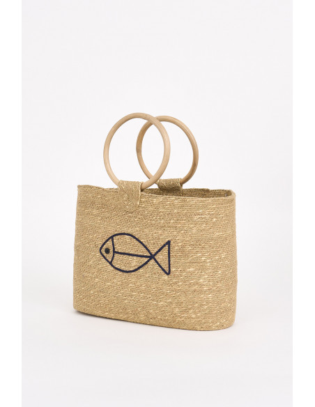  Bolso diseño pez 