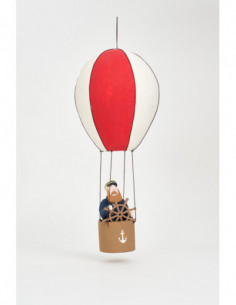 Capitán colgante en globo 