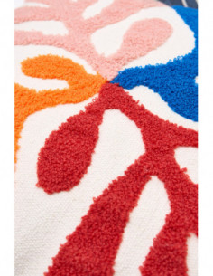 Cojín cuadrado de algas algodón  2